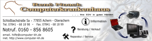 Computerkrankenhaus Ren Noack